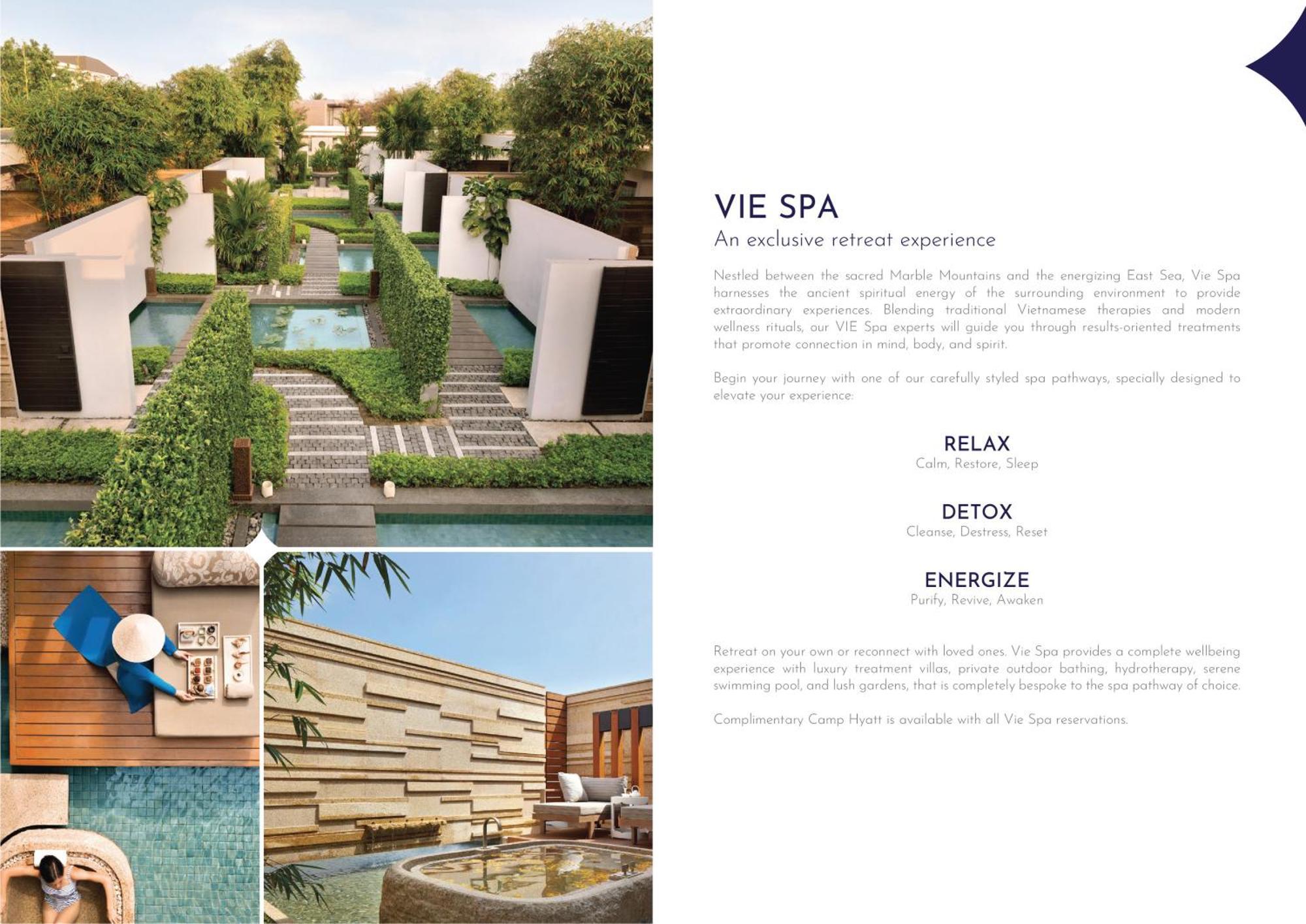 Hyatt Regency Danang Resort And Spa Exteriér fotografie Vie Spa
